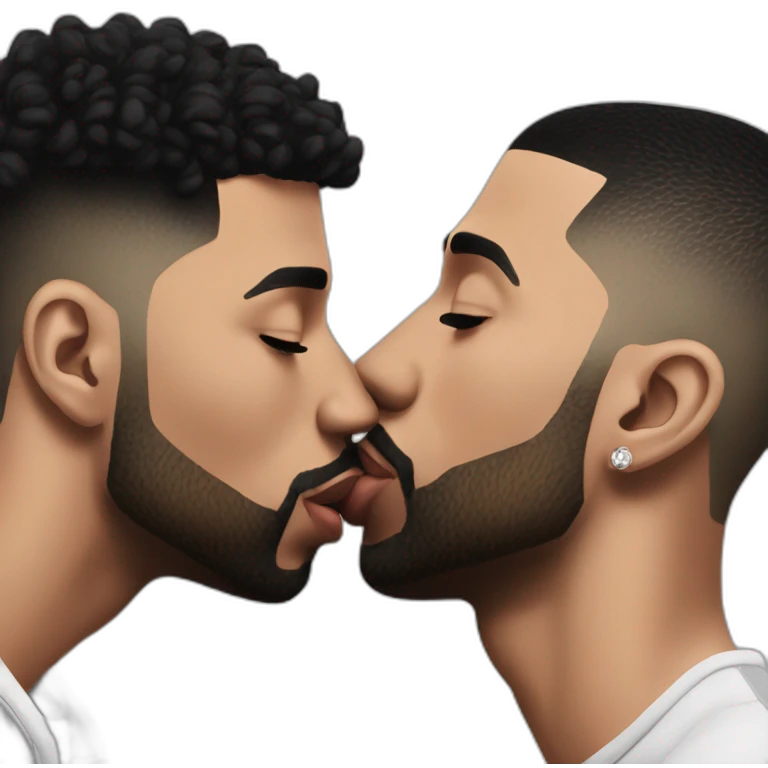 drake kissing 21 savage emoji