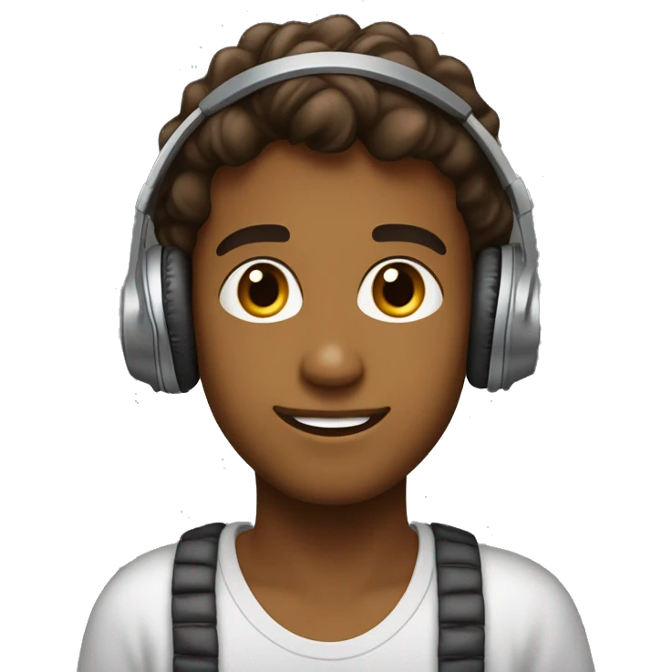 You look like a 22-year-old brown-skinned youngster with headphones around your neck. You're always thinking about computers and programming languages. Your passion for technology is evident in your constant curiosity and drive to learn more. emoji