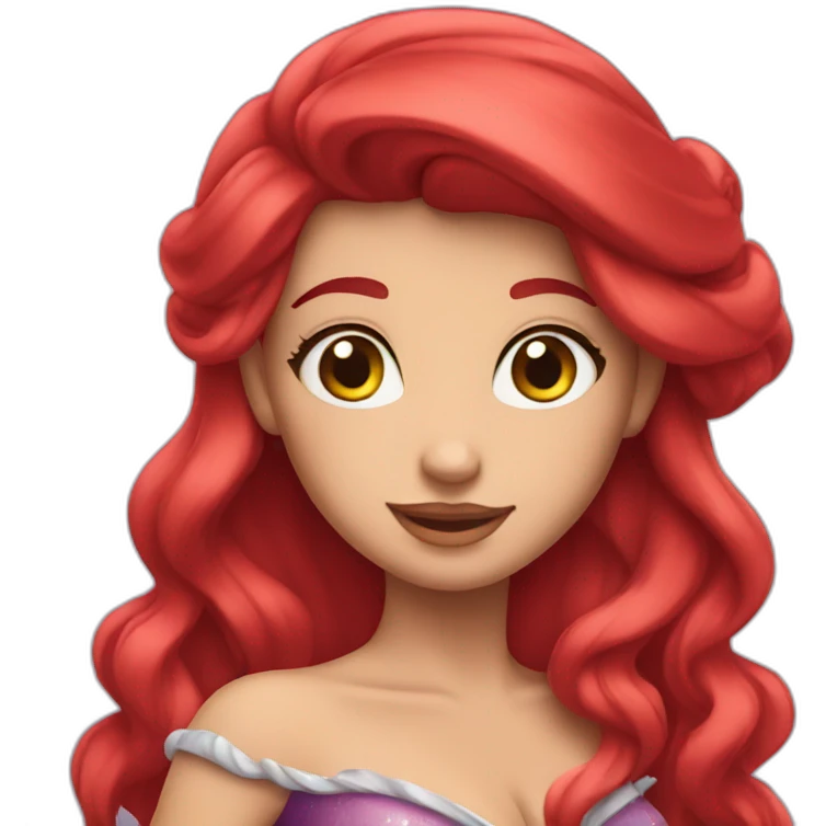 ariel emoji