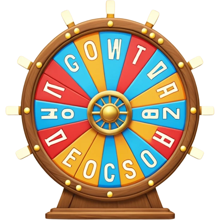   wheel of fortune letter board emoji
