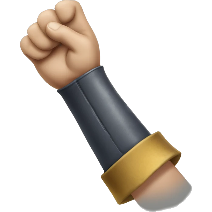 Générale de guerre qui leve la main emoji