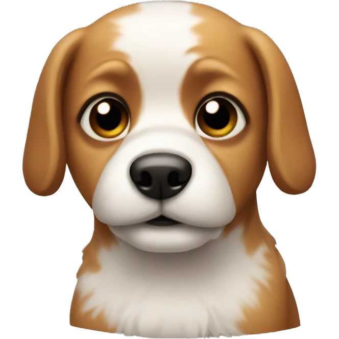 a tiny dog emoji