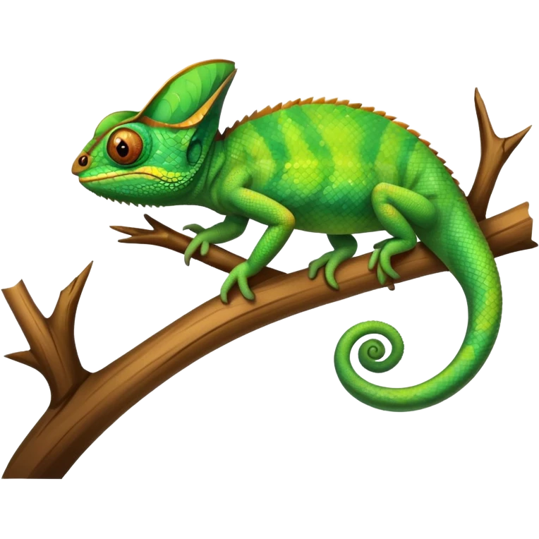 Caméléon emoji