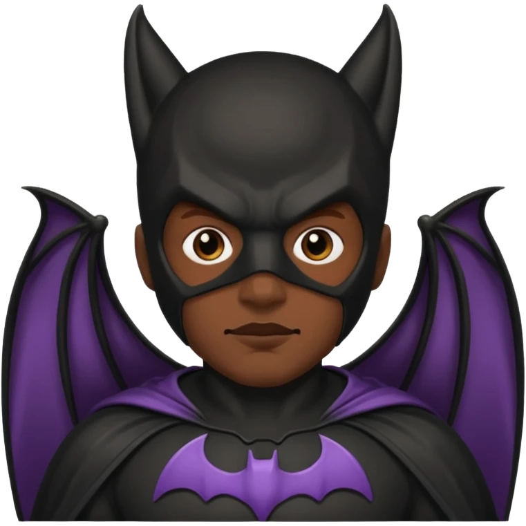 Bat man emoji