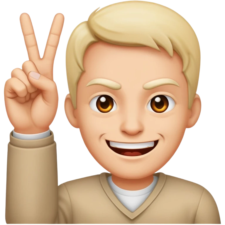 Evil smile and two fuck you emoji