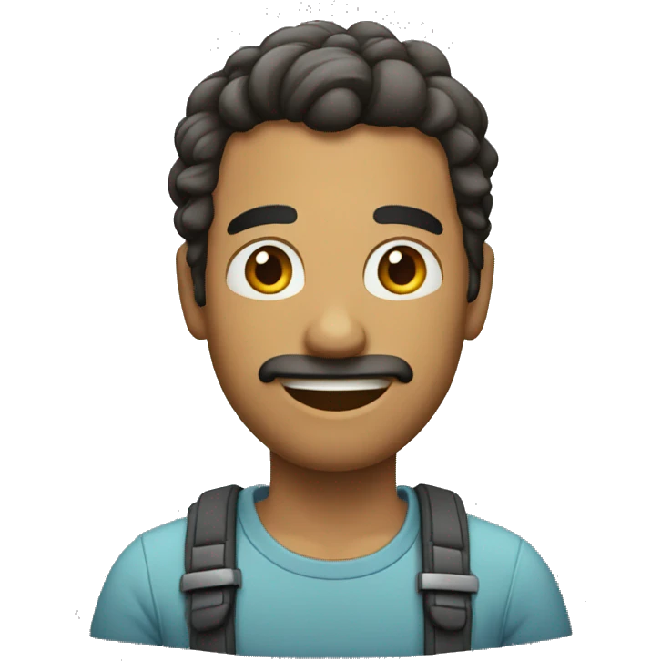 Homem careca emoji
