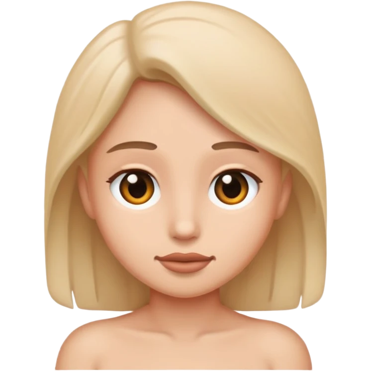 Naked  emoji