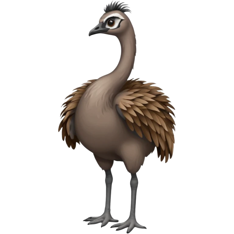 emu full body emoji