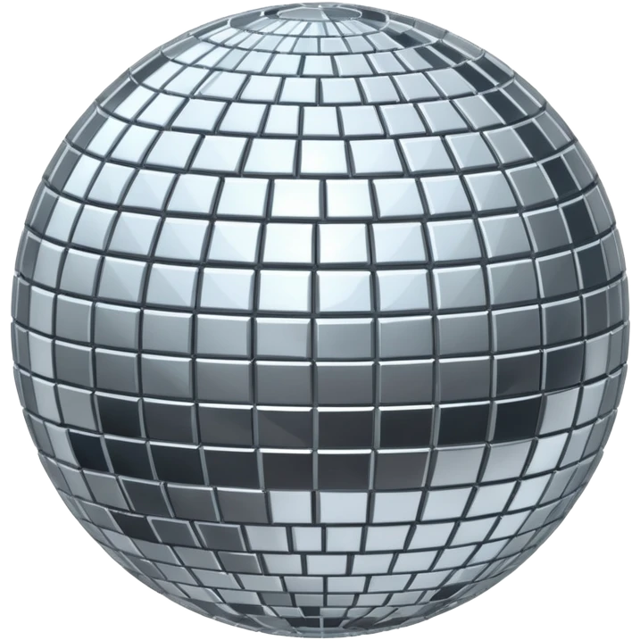 glitter disco ball emoji