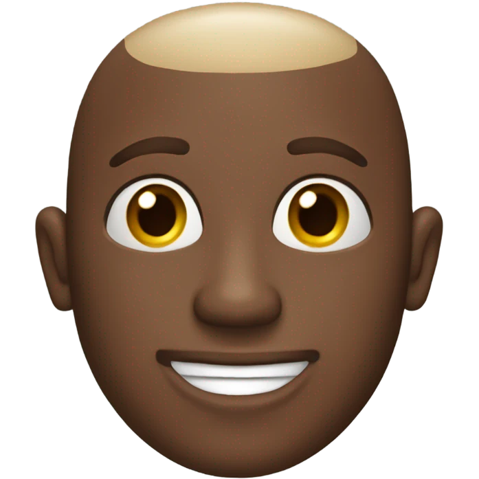 Reese Cup candy bald head  emoji