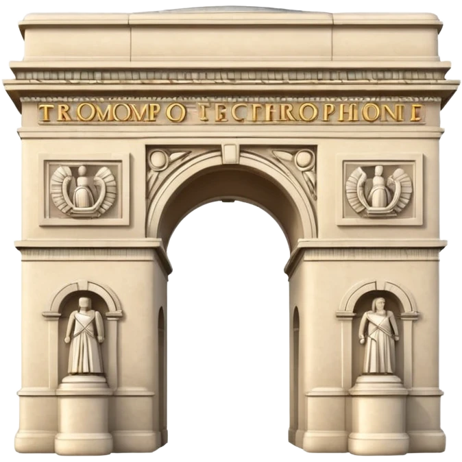 Arc de triomphe emoji