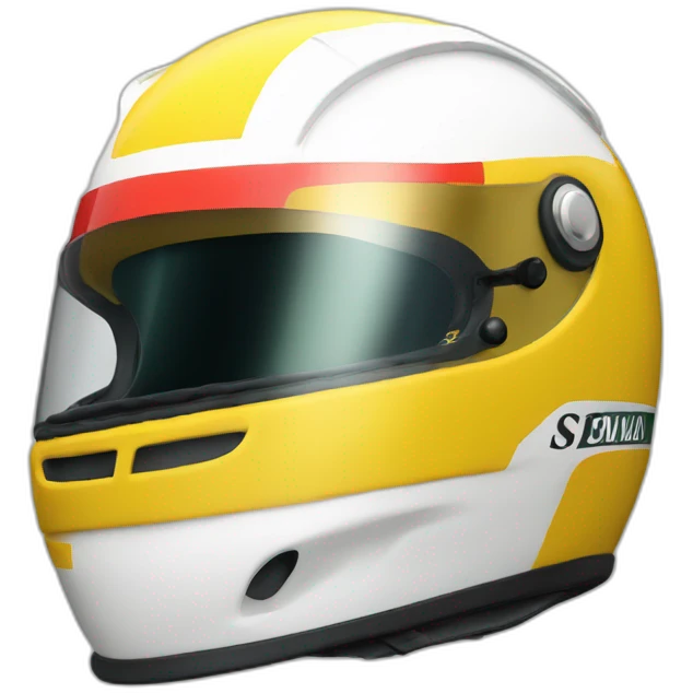 ayrton senna helmet emoji