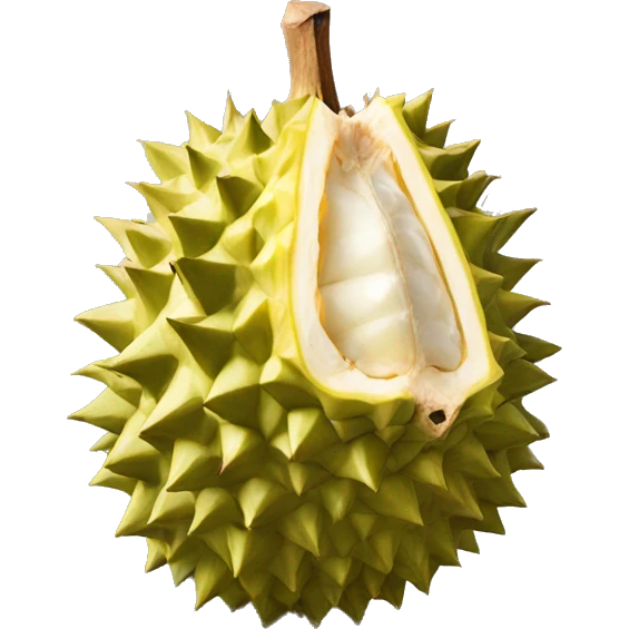 Durian fruit emoji