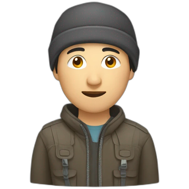 Kyrgyz programmer emoji