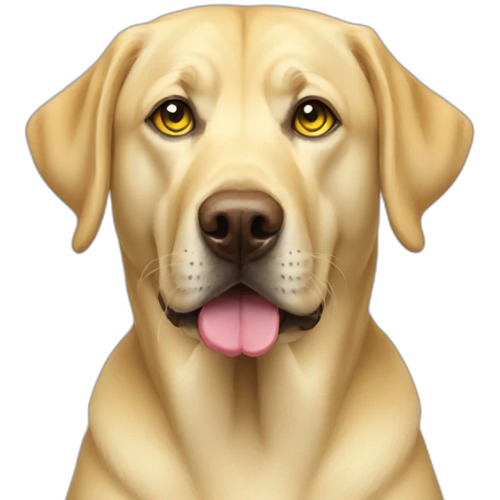 yellow-lab-with-tennis-ball-eyes emoji