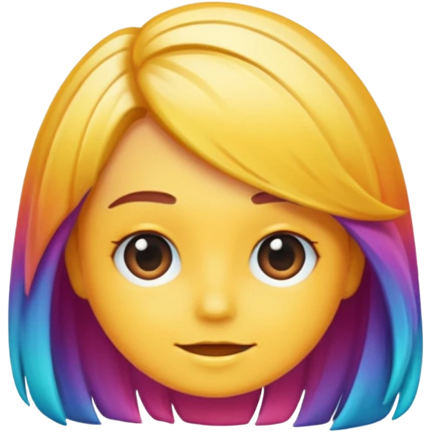 Crie produtos de cabelo emoji