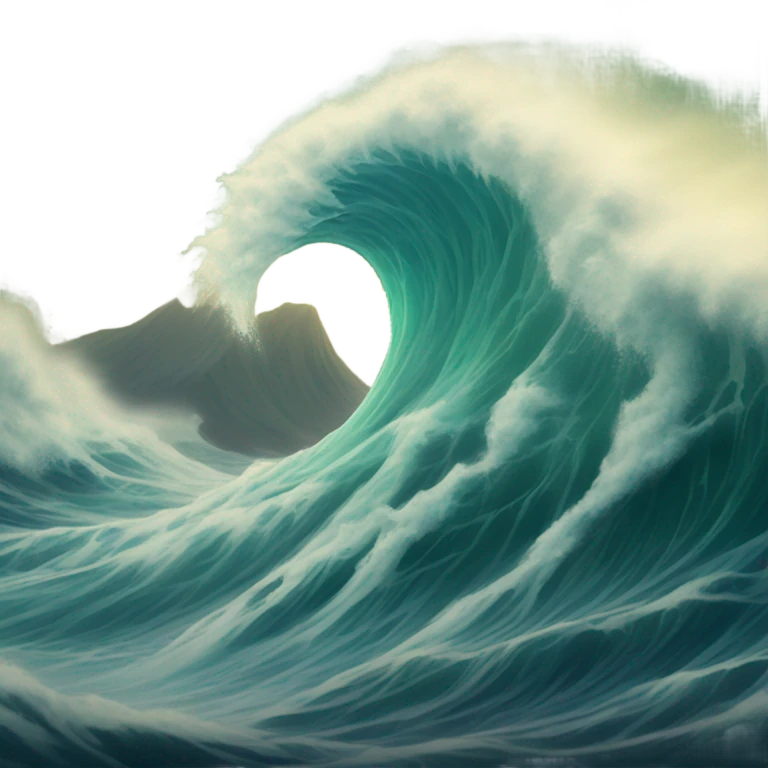 Tsunami emoji