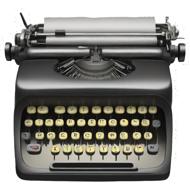 typewriter emoji