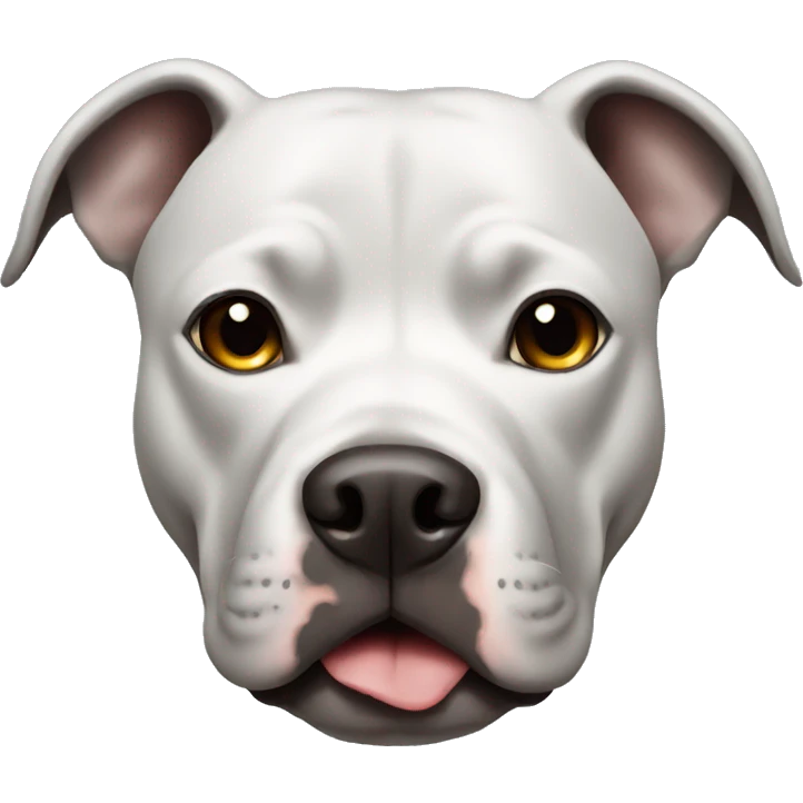 Black pitbull emoji