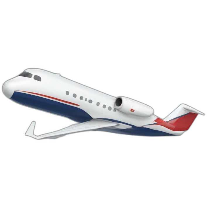 Deltaplane avec guirlande emoji