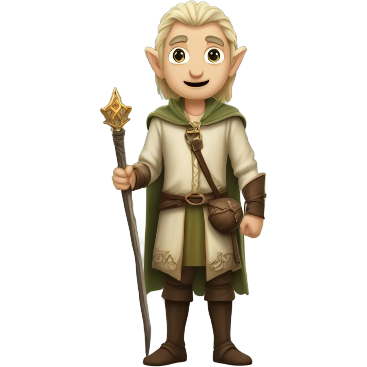 Un personaje del señor de los anillos emoji