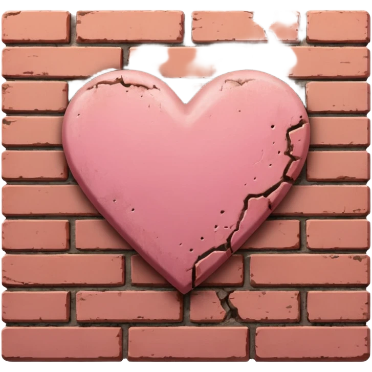Pink hearth emoji