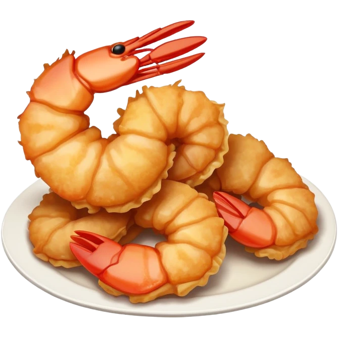 Fried shrimp  emoji