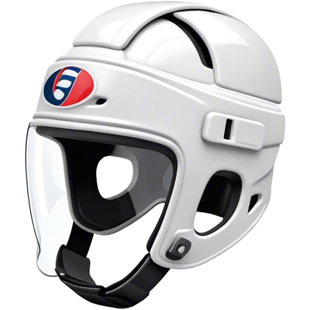Cinematic Realistic image of AFL headgear featuring detailed cushioning and protective design elements, rendered with dynamic reflections on synthetic materials and set against a blurred action-packed background emoji