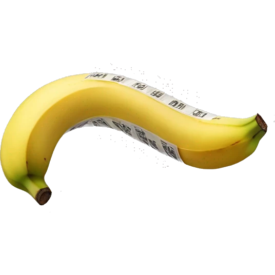 Tape the banana. emoji