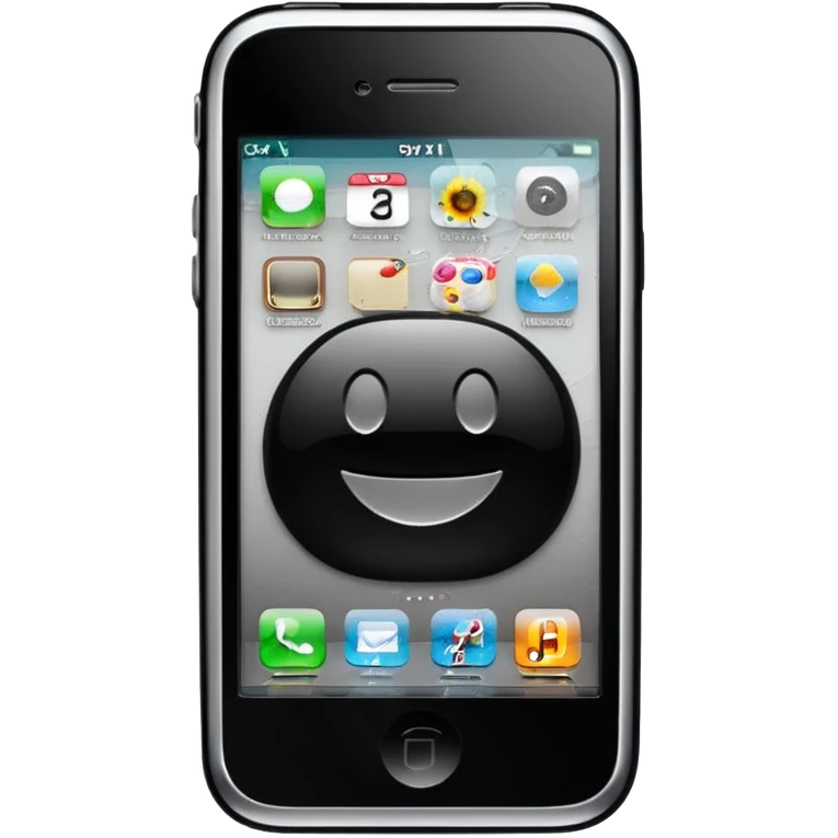 iPhone 3GS back emoji
