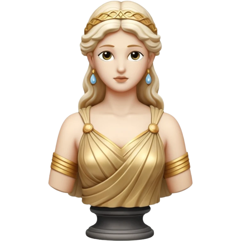 greek goddess sculpture emoji