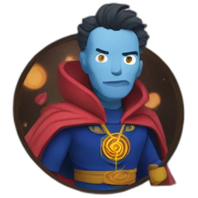 Dr Strange wears a Sweatshirt with the word Sude on it emoji