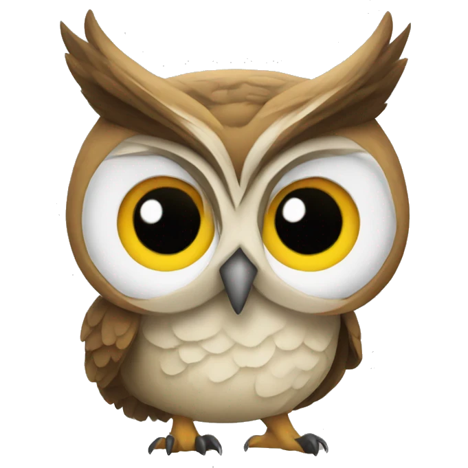 owl with heels  emoji
