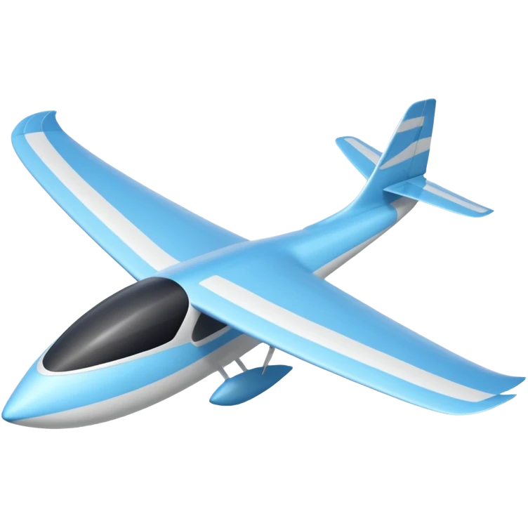 glider, large wingspan, white, 1 seat emoji