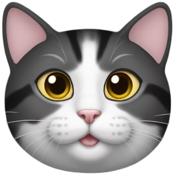 Cat black emoji