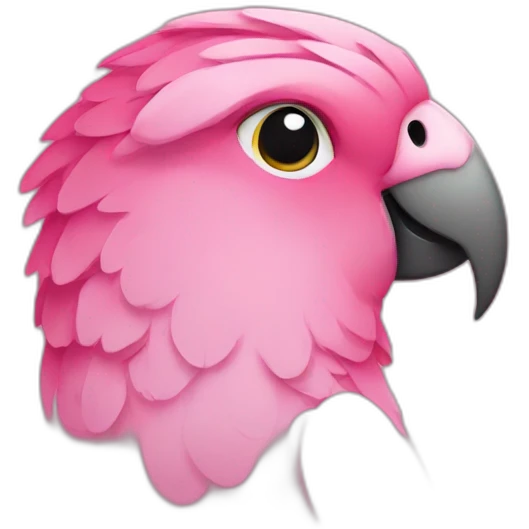 Parrot pink emoji