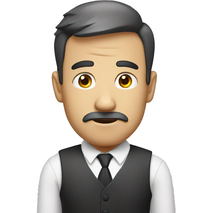 Önder is in stress emoji