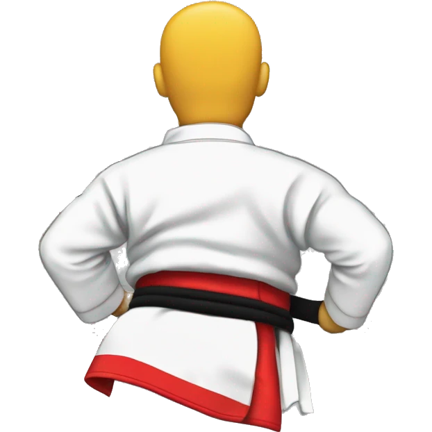 Show the back of a jiujitsu gi with a logo saying the word SYNDICATE emoji
