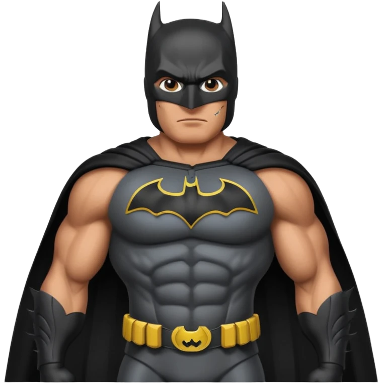 Batman in a Batman costume emoji