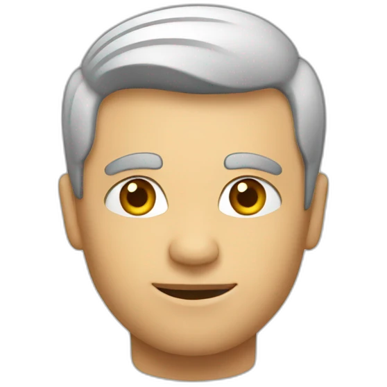 Homme en colère bras croisé  emoji