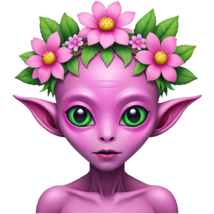 👽🌸 emoji