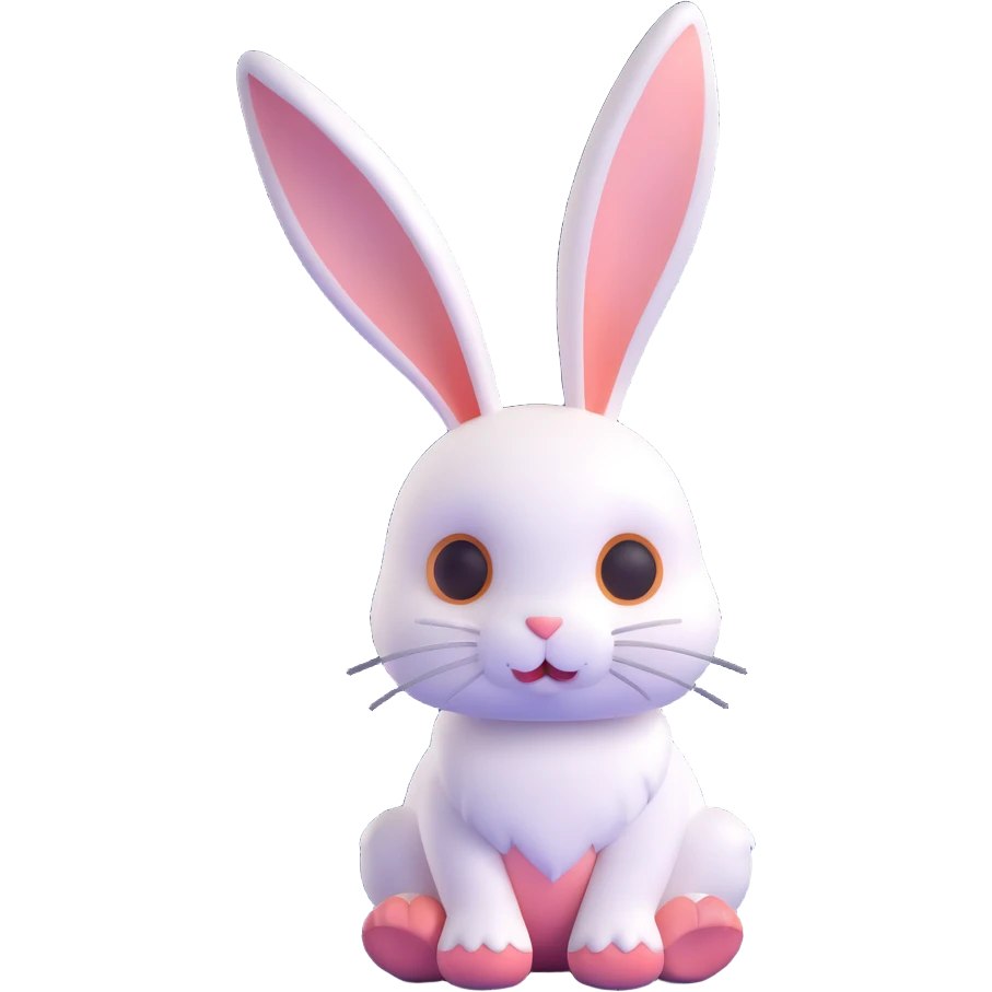adorable rabbit emoji