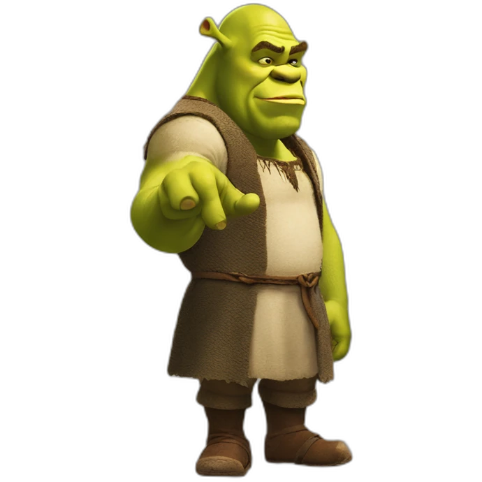shrek thumbsdown emoji