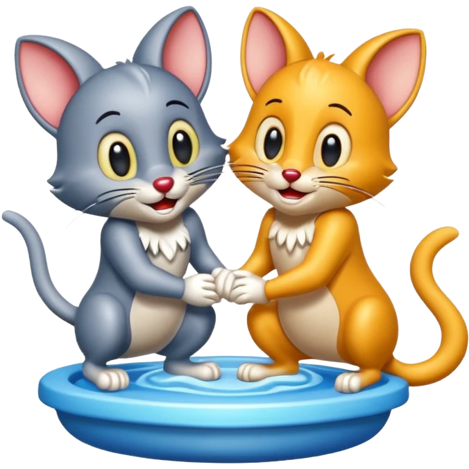 tom and jerry  game 3d icons emoji
