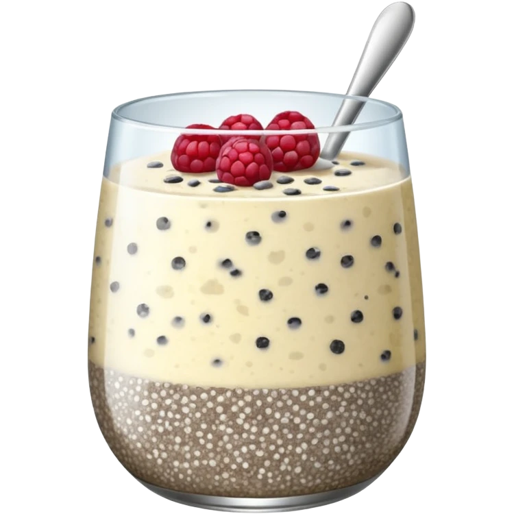 chia pudding  emoji