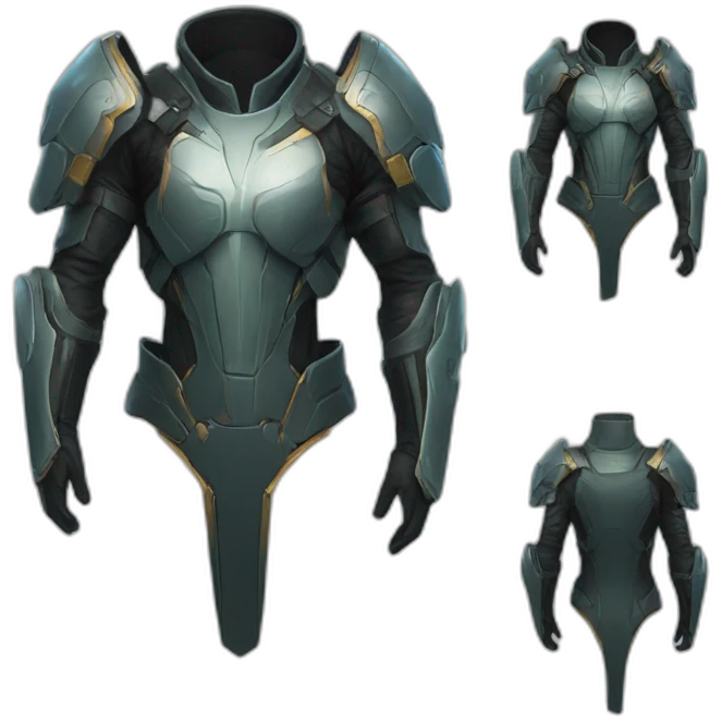 futuristic Galactic Vanguard Jackets armored emoji