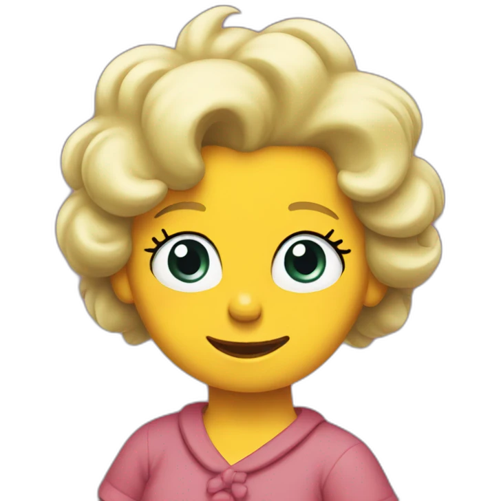 Maggie Simpson emoji