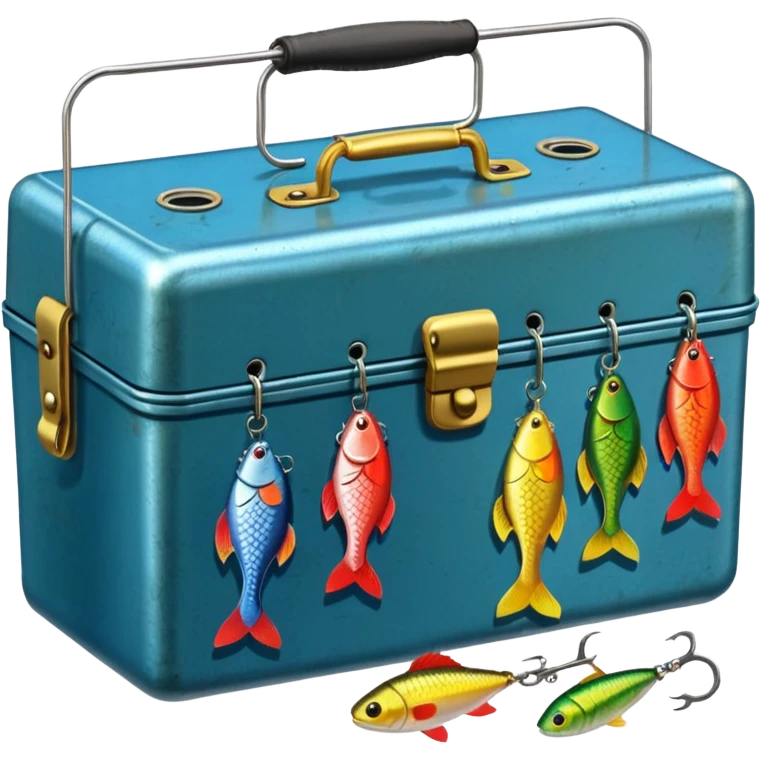 tackle box fishing emoji