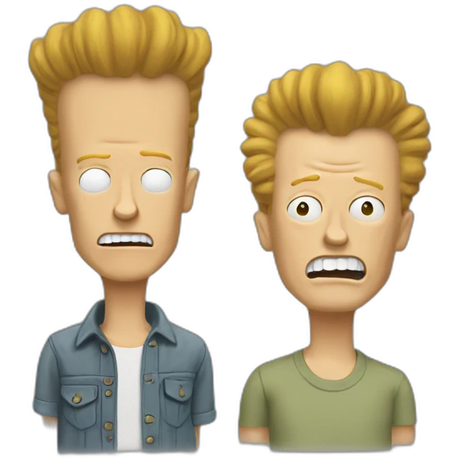 Beavis and Butthead emoji