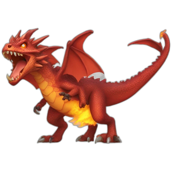 Dracaufeu emoji